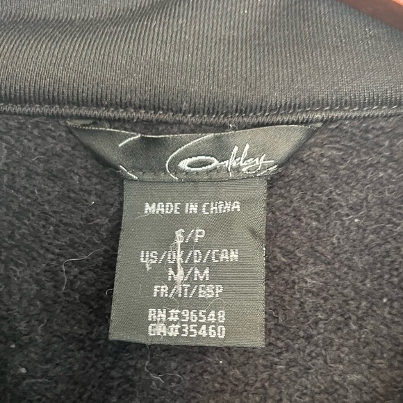 Oakley Black vest Jacket with High Collar size small - Picture 8 of 8